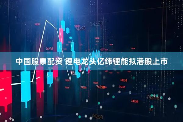 中国股票配资 锂电龙头亿纬锂能拟港股上市